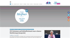 Desktop Screenshot of gesine-meissner.de